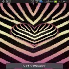 Download live wallpaper Pink zebra for free and Skulls for Android phones and tablets .