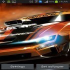 Download live wallpaper Racing cars for free and Green neon for Android phones and tablets .