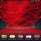 Download live wallpaper Red leaves for free and Castle for Android phones and tablets .