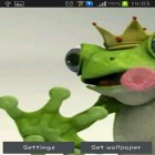 Download live wallpaper Royal frog for free and Chrooma Float for Android phones and tablets .