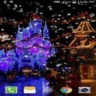 Download live wallpaper Snow: Night city for free and Misted screen HD for Android phones and tablets .