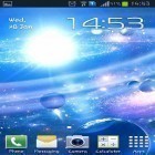 Download live wallpaper Space galaxy for free and Cat Halloween for Android phones and tablets .