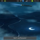 Download live wallpaper Starry night: Train for free and Fire drawing for Android phones and tablets .