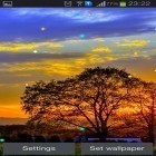 Download live wallpaper Sunset spring for free and Glowing by Live Wallpapers Free for Android phones and tablets .