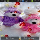 Download live wallpaper Teddy bear: Love for free and Stalker cat for Android phones and tablets .