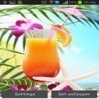 Download live wallpaper Tropical for free and Yang the cat for Android phones and tablets .