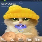Download live wallpaper Tummy the kitten for free and Snowfall by Top Live Wallpapers Free for Android phones and tablets .
