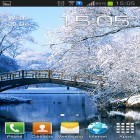 Download live wallpaper Winter and snow for free and Lava for Android phones and tablets .