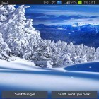 Download live wallpaper Winter nature for free and Easter bunny for Android phones and tablets .