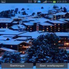Download live wallpaper Winter night mountains for free and Disco Ball for Android phones and tablets .