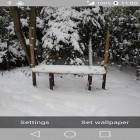 Download live wallpaper Winter snowfall for free and Spring landscape for Android phones and tablets .