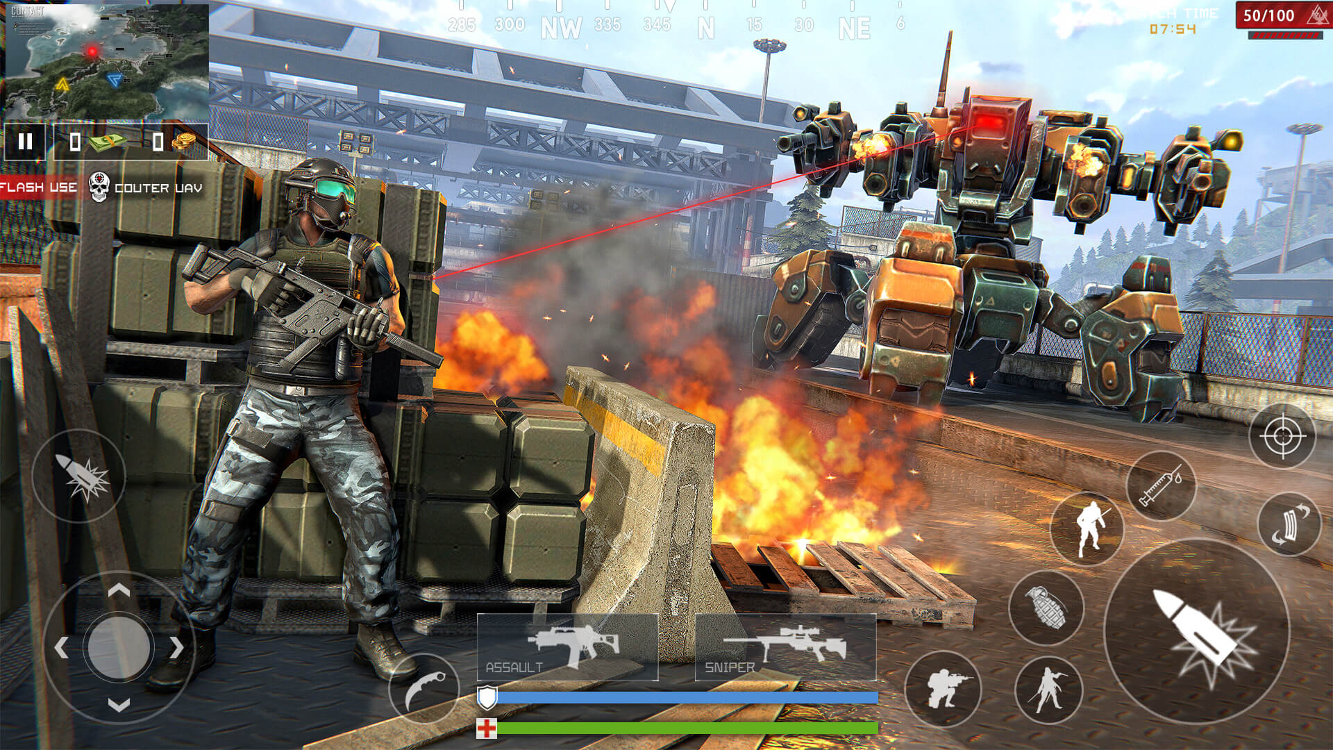 Full version of Android Shooter game apk ATSS 2: Offline Shooting Games for tablet and phone.