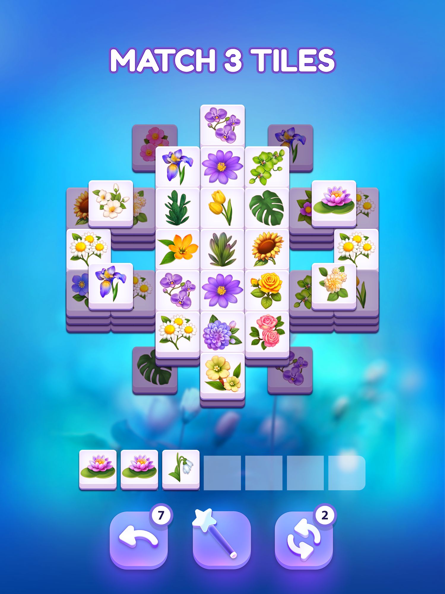 Full version of Android A.n.d.r.o.i.d. .5...0. .a.n.d. .m.o.r.e apk Blossom Match - Puzzle Game for tablet and phone.