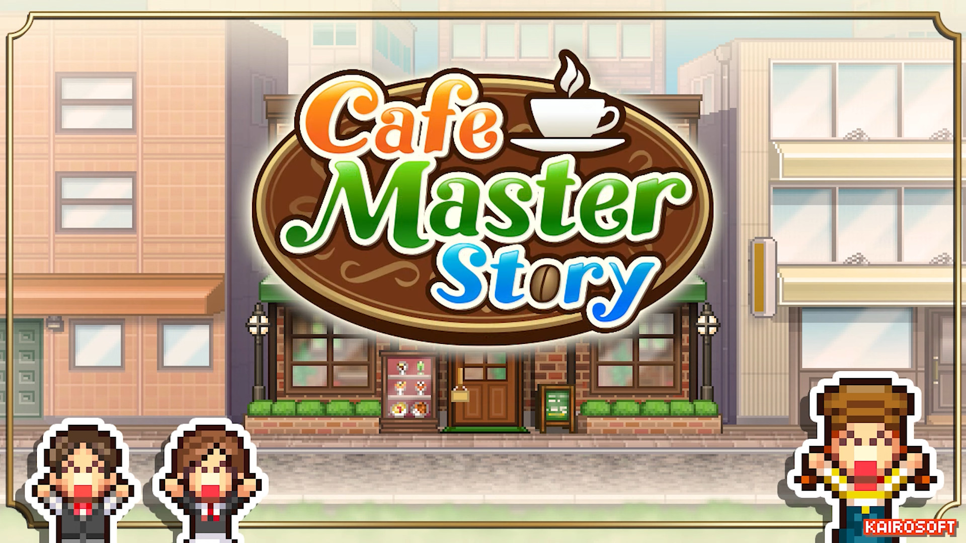 Full version of Android Economy strategy game apk Cafe Master Story for tablet and phone.