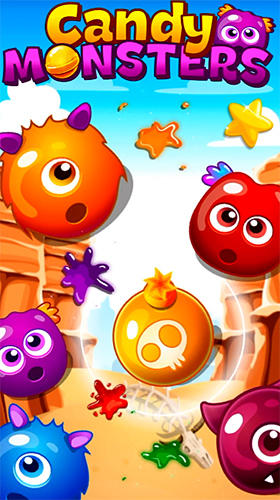 Full version of Android Match 3 game apk Candy monsters match 3 for tablet and phone.