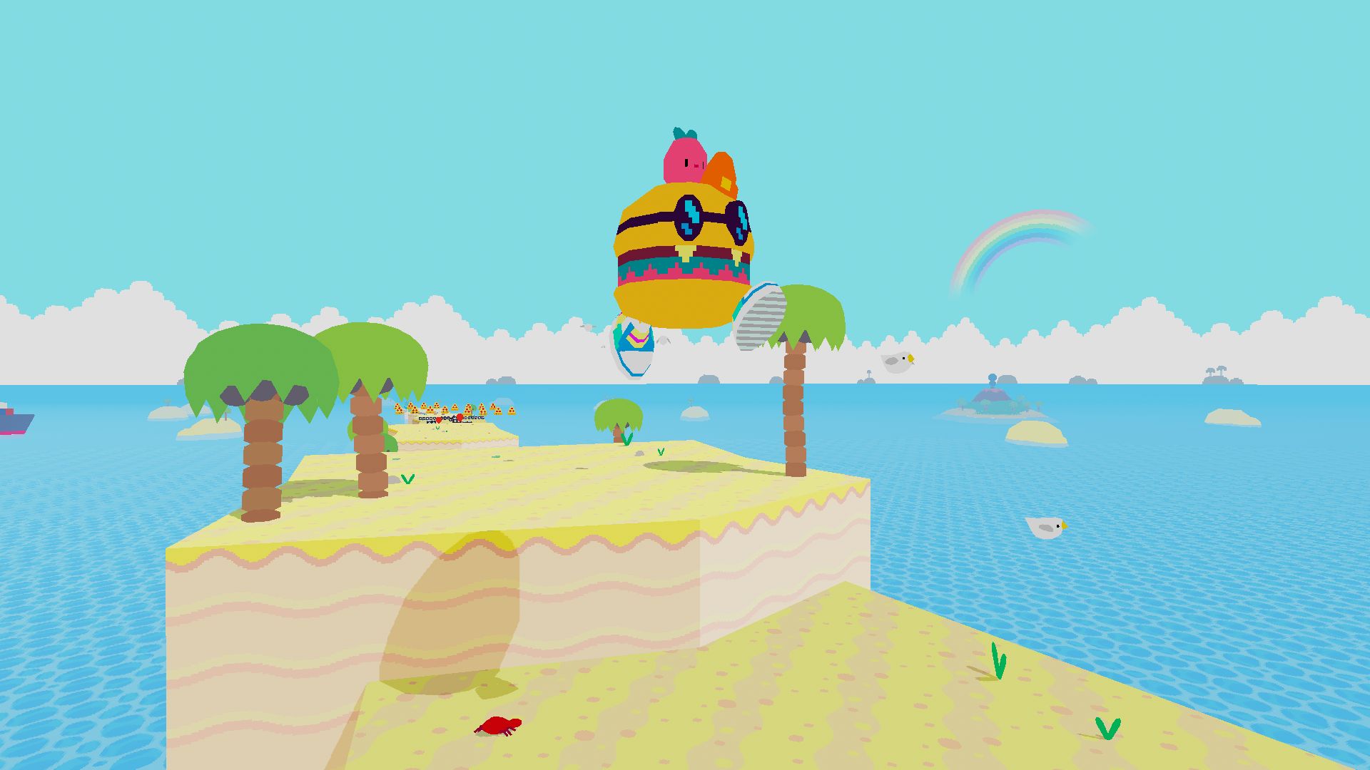 Full version of Android Platformer game apk Dadish 3D for tablet and phone.