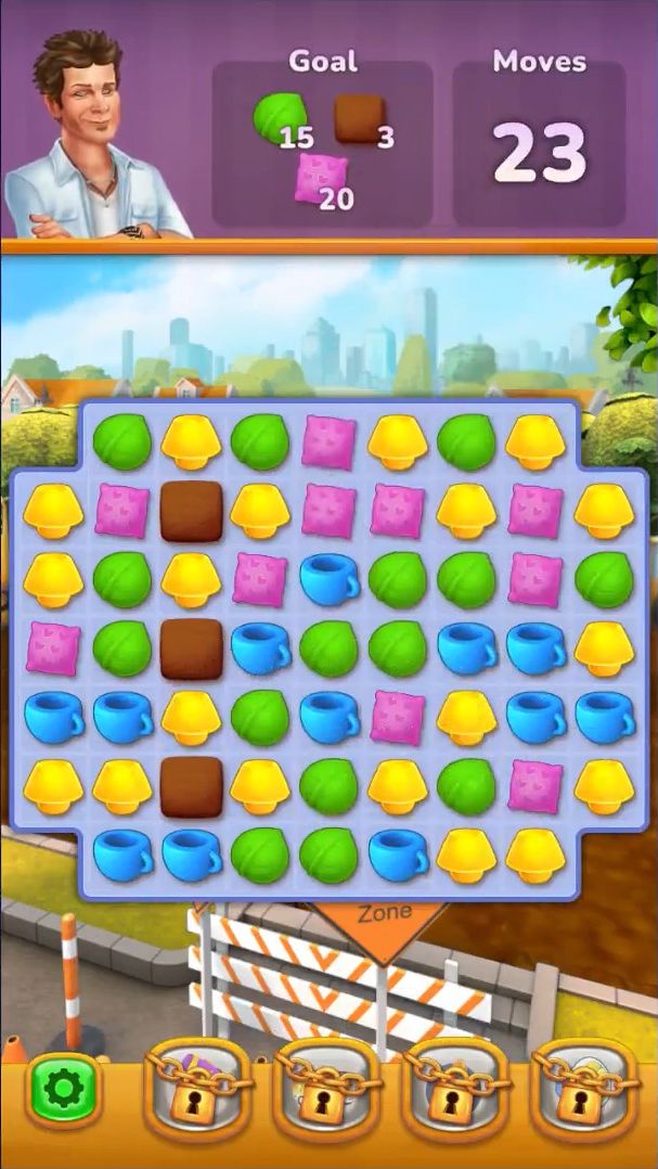 Full version of Android Match 3 game apk Extreme Makeover: Home Edition for tablet and phone.