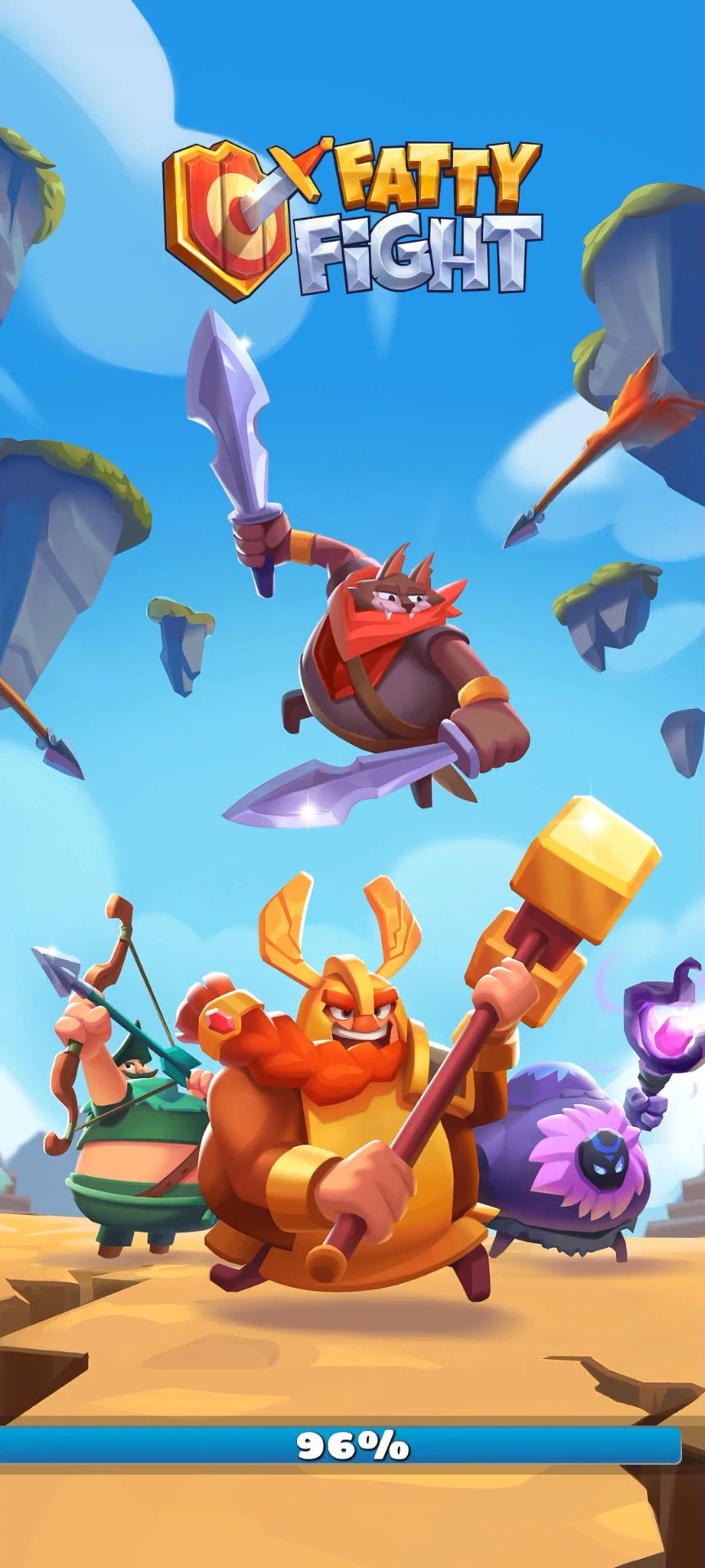 Full version of Android Match 3 game apk Fatty Fight - Match 3 Battles for tablet and phone.