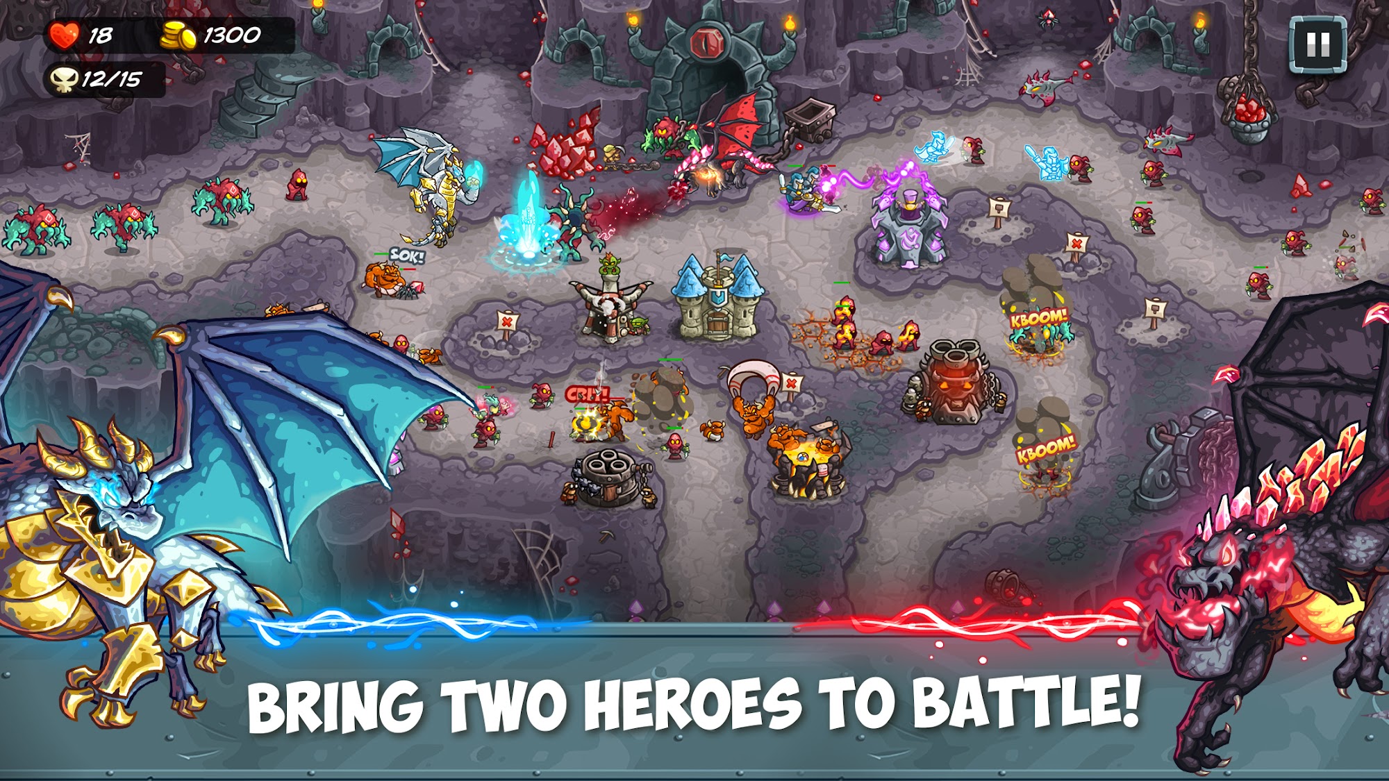 Full version of Android Fantasy game apk Kingdom Rush 5: Alliance TD for tablet and phone.