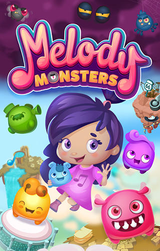 Full version of Android Match 3 game apk Melody monsters for tablet and phone.