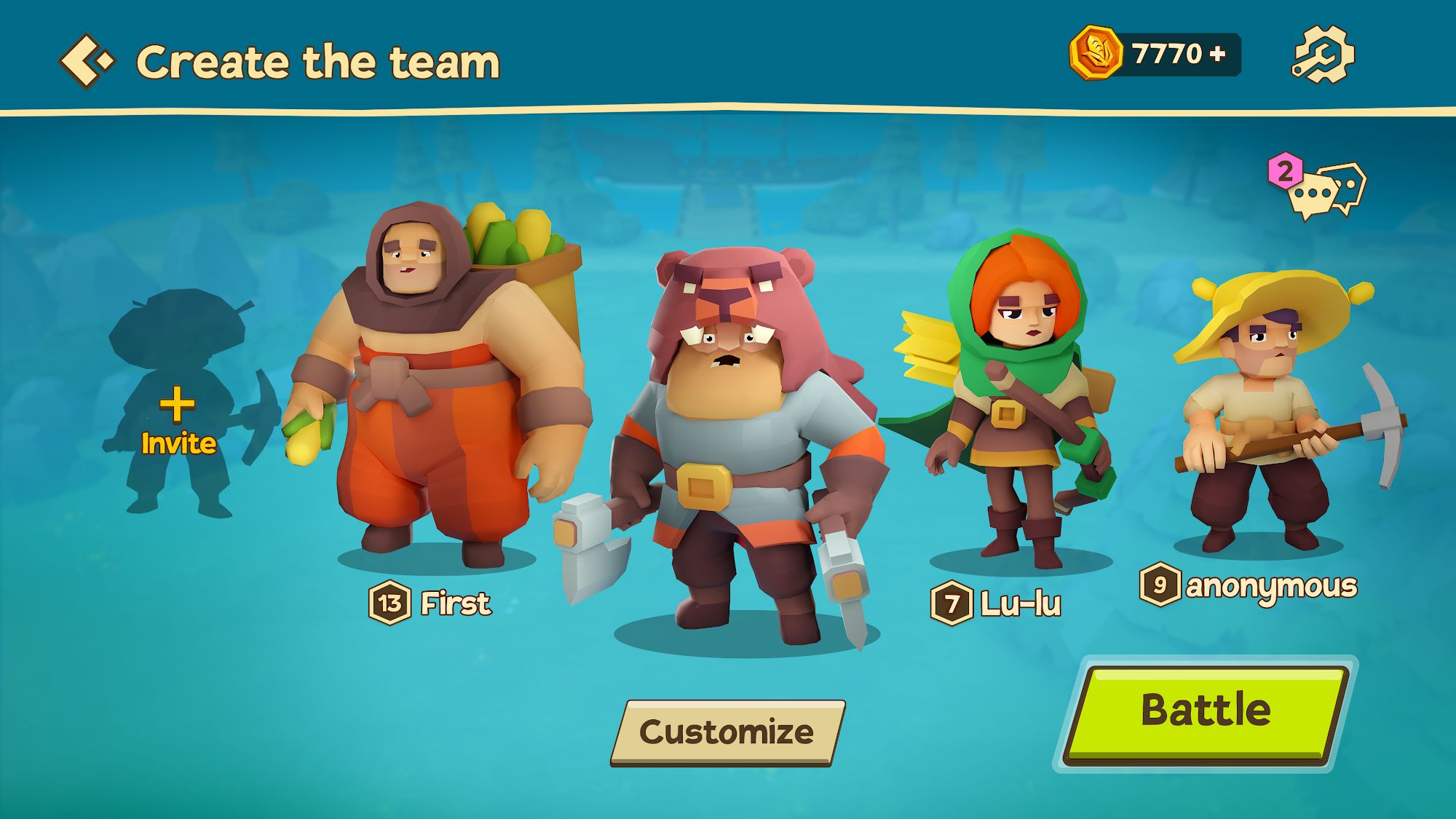 Full version of Android Battle arena game apk MiniLife: Tournament for tablet and phone.