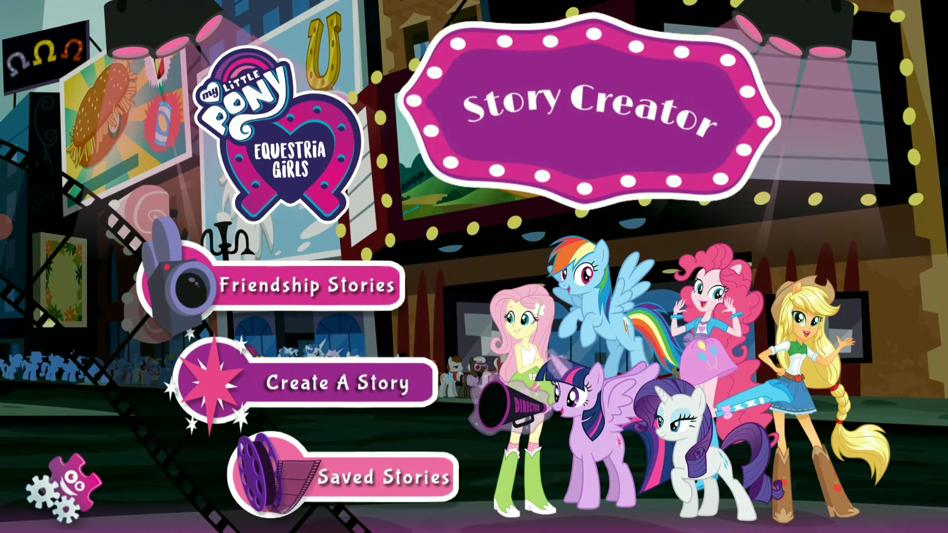 Full version of Android For kids game apk My Little Pony: Story Creator for tablet and phone.