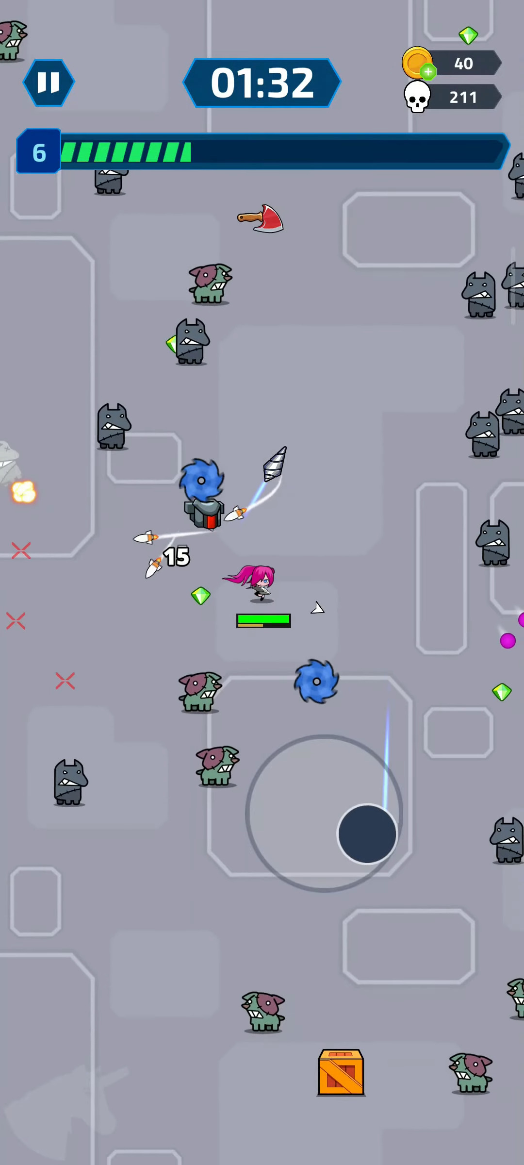 Download Neon Survivor: Deepest Space Android free game.