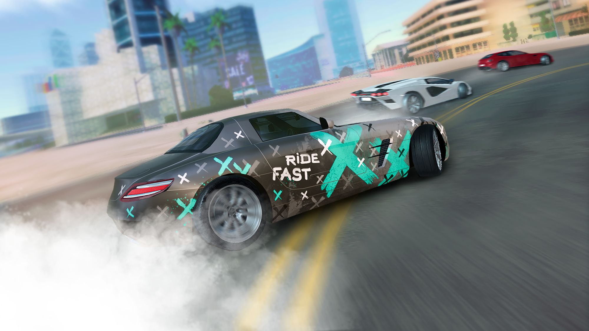 Full version of Android Cars game apk Nitro Burnout race game for tablet and phone.