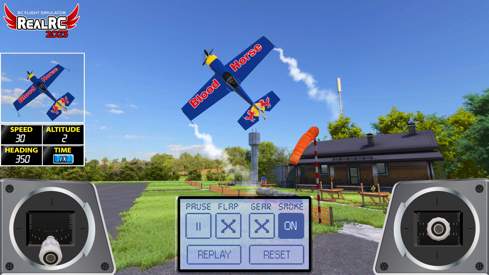 Full version of Android Planes game apk Real RC Flight Sim 2023 Online for tablet and phone.