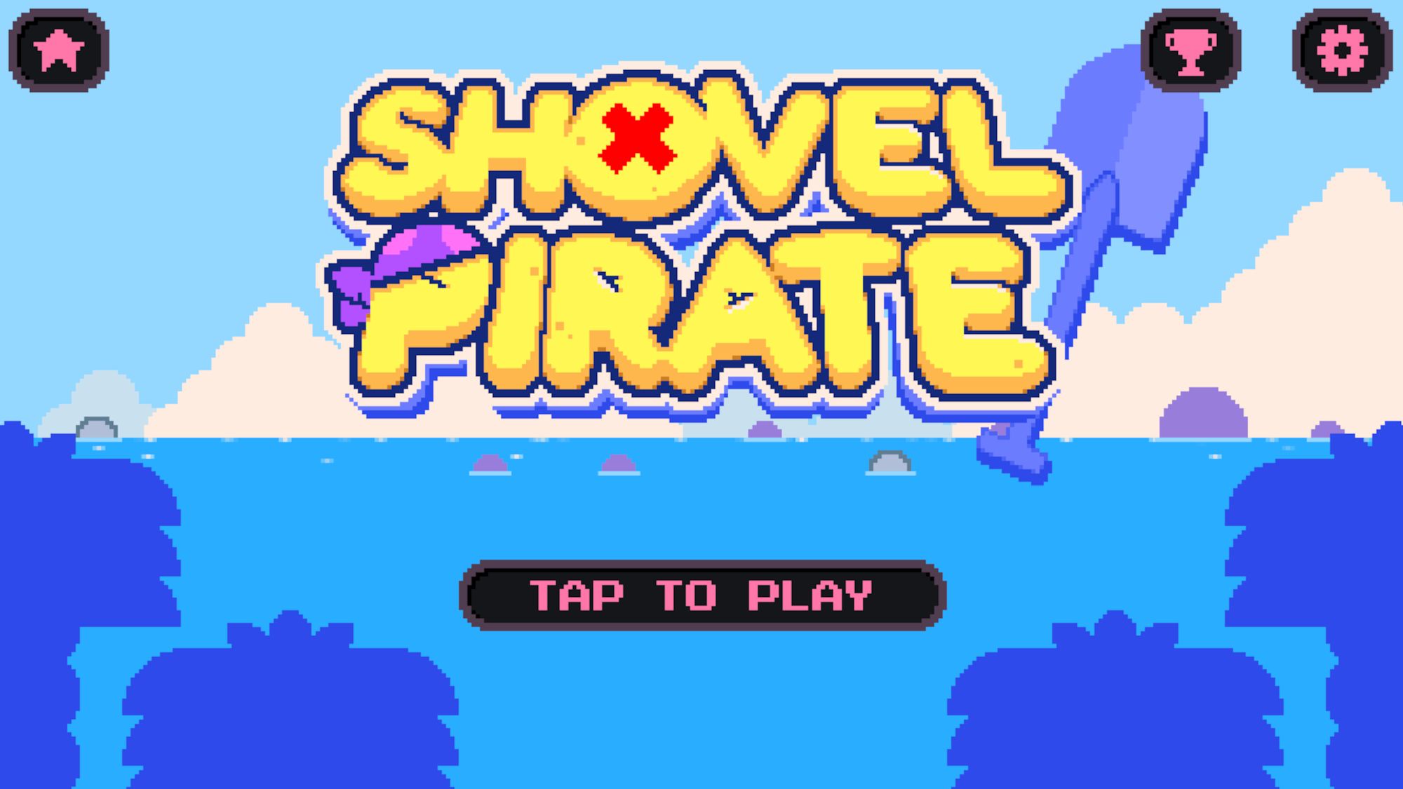 Full version of Android Pixel art game apk Shovel Pirate for tablet and phone.