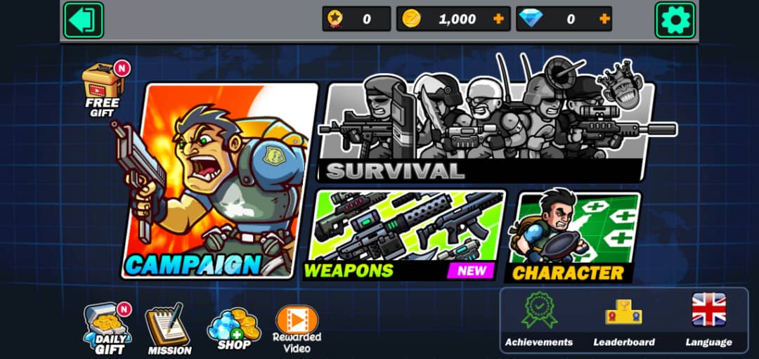 Full version of Android Run &#x27;N Gun game apk Small Soldier for tablet and phone.