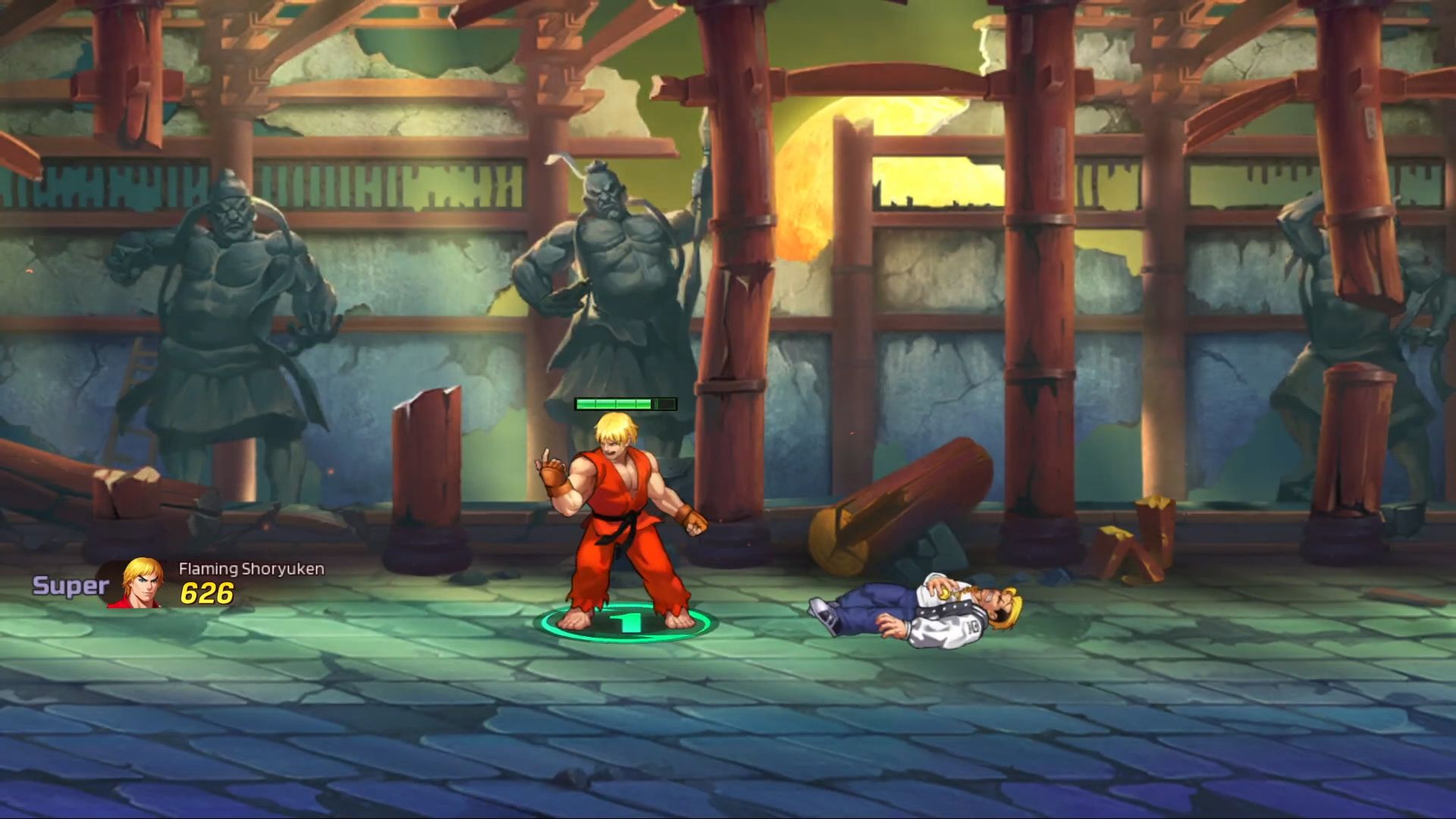 Full version of Android RPG game apk Street Fighter: Duel for tablet and phone.