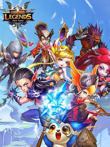 Full version of Android Anime game apk Summoners legends: Hero rules for tablet and phone.