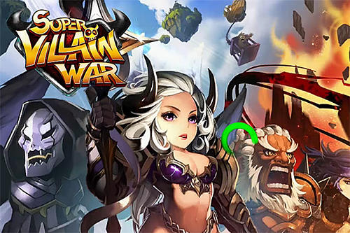 Full version of Android Strategy RPG game apk Super willain war: Lost heroes for tablet and phone.