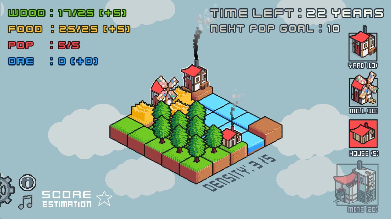 Full version of Android Building game apk Time's Up in Tiny Town for tablet and phone.