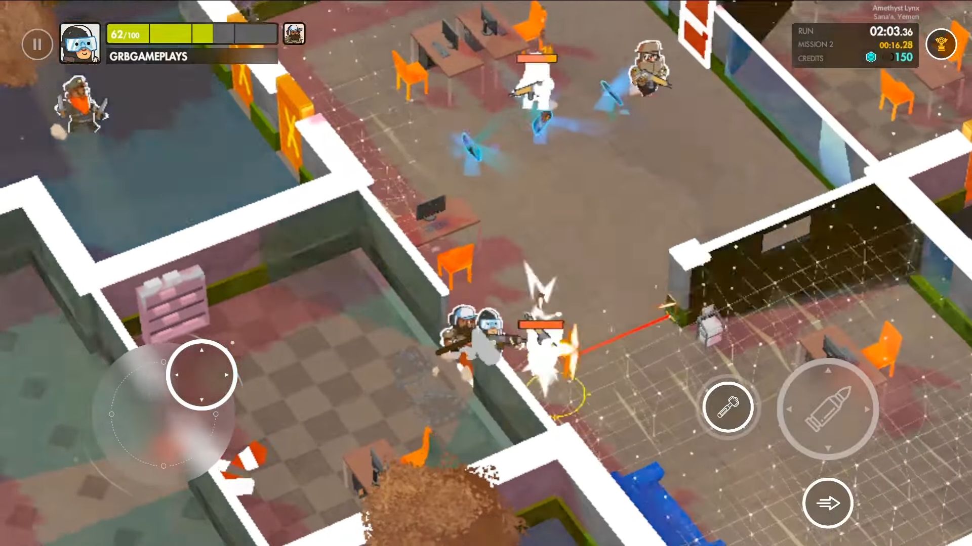 Full version of Android Top-down shooters game apk Tiny for tablet and phone.
