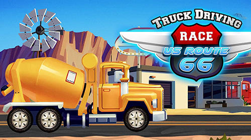 Full version of Android Hill racing game apk Truck driving race US route 66 for tablet and phone.