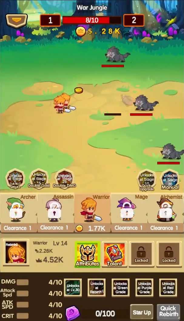 Full version of Android apk app AFK Monster Battle for tablet and phone.