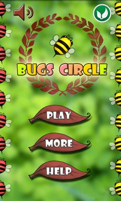 Full version of Android Arcade game apk Bugs Circle for tablet and phone.