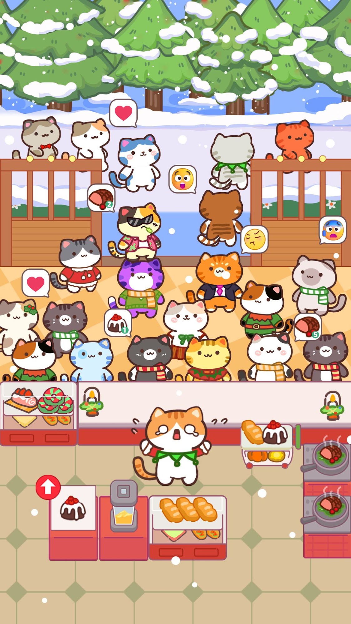 Full version of Android apk app Cat Cooking Bar - Food game for tablet and phone.