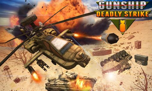 Full version of Android Helicopter game apk Gunship: Deadly strike. Sandstorm wars 3D for tablet and phone.