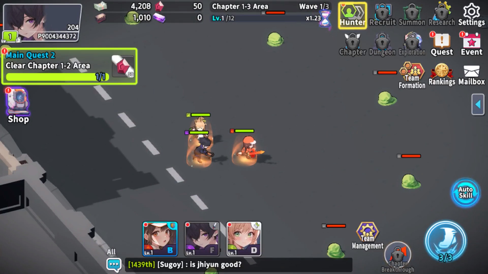 Full version of Android apk app Hunter Party: Idle RPG for tablet and phone.