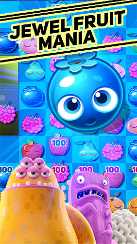 Full version of Android Match 3 game apk Jewel fruit mania for tablet and phone.