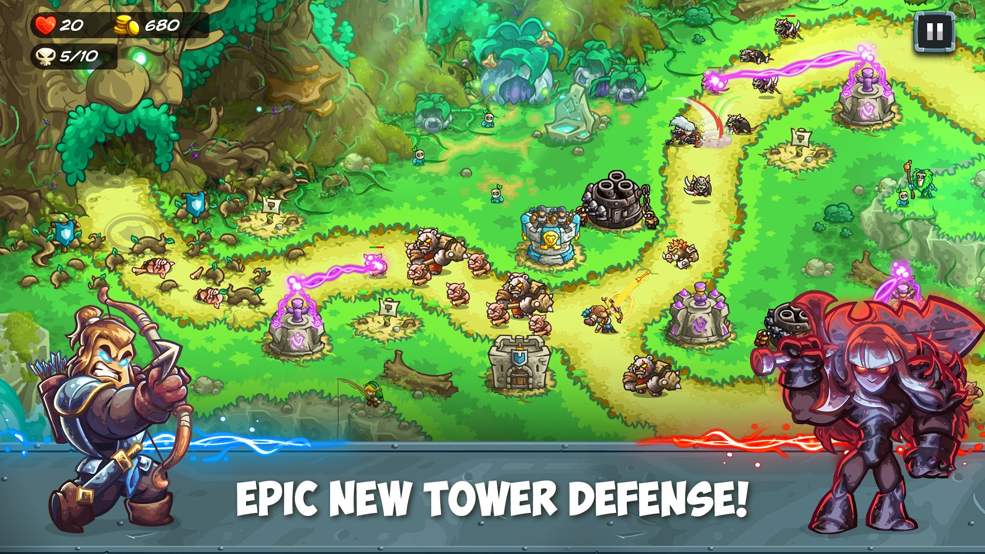 Full version of Android apk app Kingdom Rush 5: Alliance TD for tablet and phone.