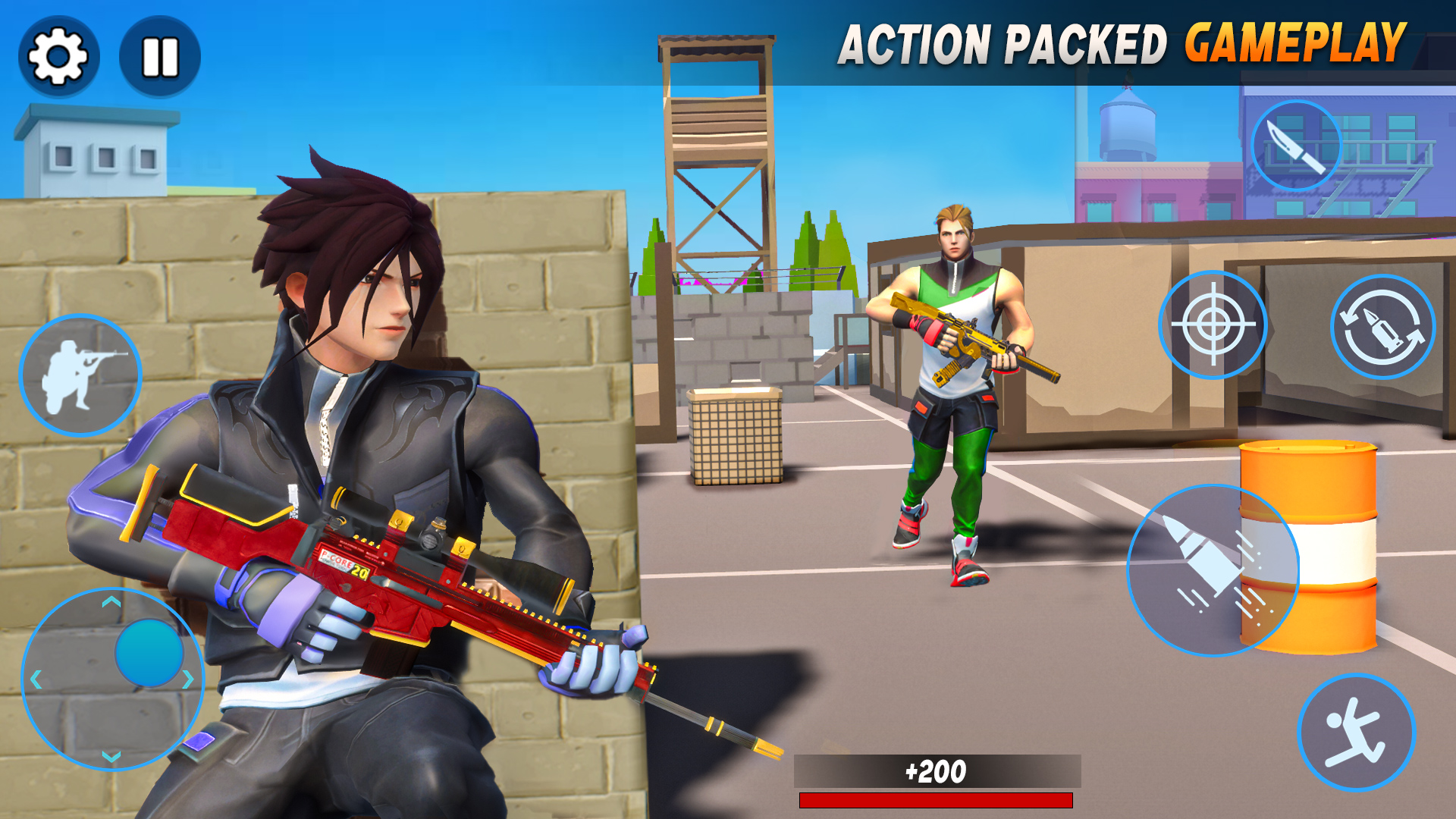 Full version of Android apk app PolyGuns FPS - Shooter Strike for tablet and phone.