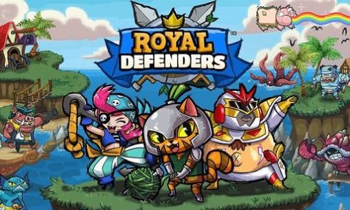 Full version of Android 4.1.1 apk Royal defenders for tablet and phone.