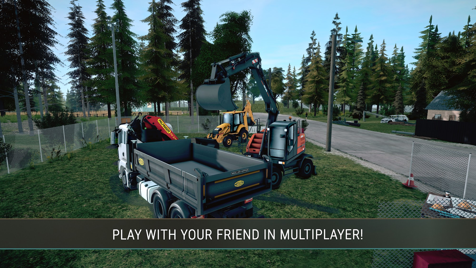 Gameplay of the Construction Simulator 4 for Android phone or tablet.