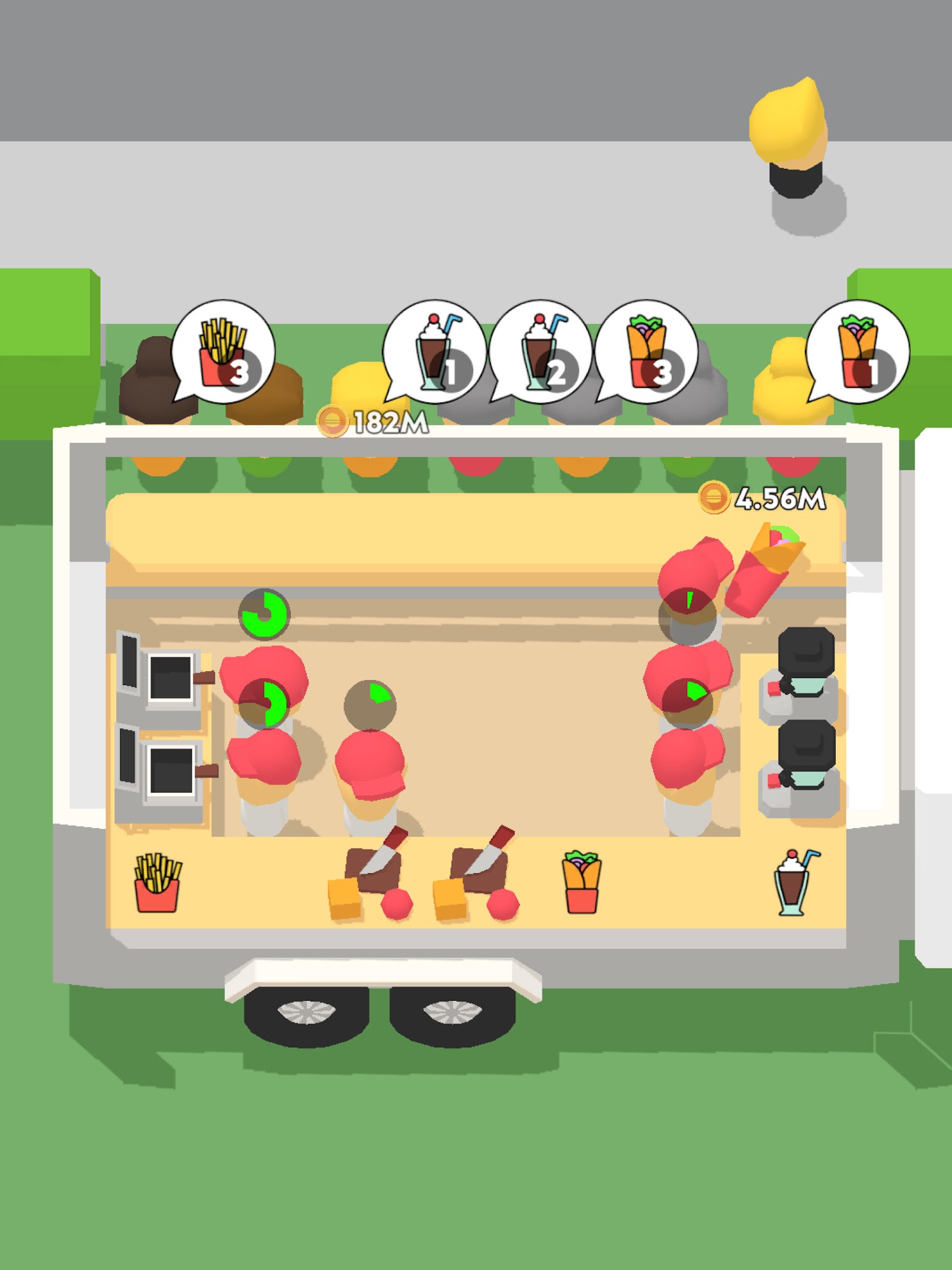 Gameplay of the Eatventure for Android phone or tablet.