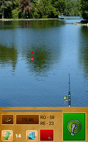 Gameplay of the Fishing for friends for Android phone or tablet.