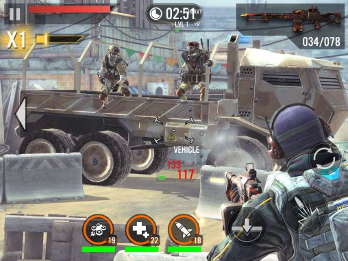 Full version of Android apk app Frontline commando 2 for tablet and phone.